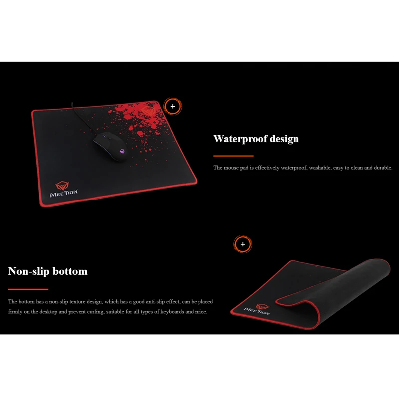 پد موس گیمینگ Meetion P110 43.5*35cm