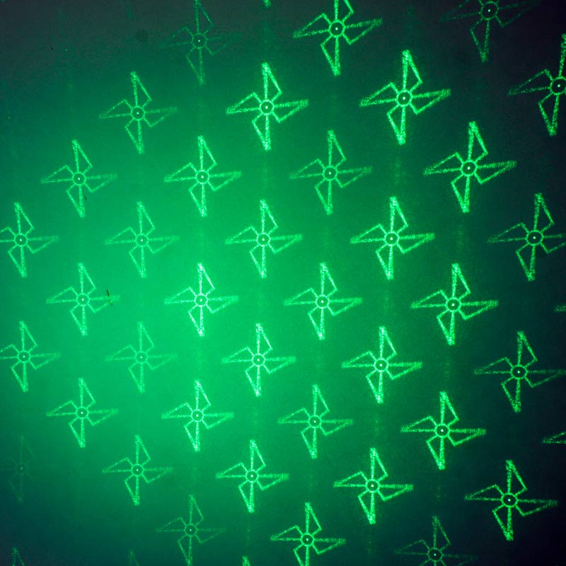 لیزر رقص نور Mini Laser Stage Light + ریموت کنترل