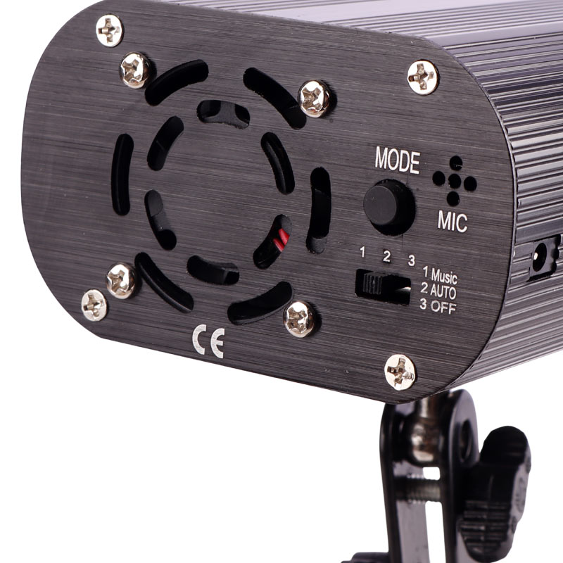 لیزر رقص نور Mini Laser Stage Light + ریموت کنترل
