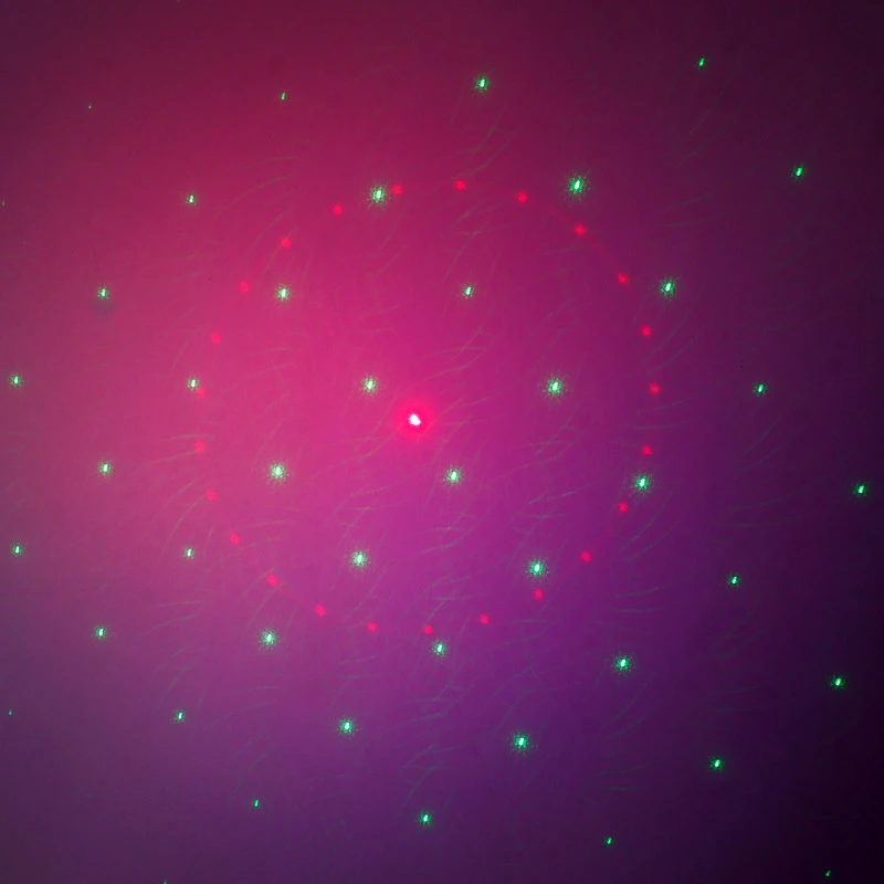 لیزر رقص نور Mini Laser Stage Light + ریموت کنترل