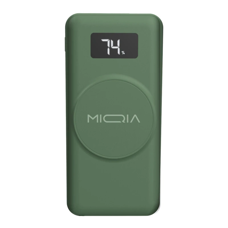 پاور بانک بی سیم فست شارژ 10000 میکیا Miqia MD17 PD 22.5W