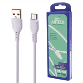 کابل میکرو یو اس بی فست شارژ 2.5 آمپر Mitech CK-113 طول 1.2 متر