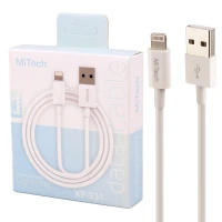 کابل آیفونی فست شارژ Mitech XP-231 2.1A 1m