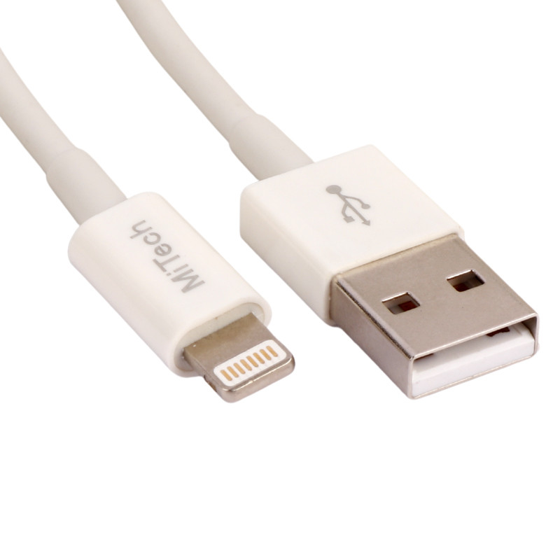 کابل آیفونی فست شارژ Mitech XP-231 2.1A 1m