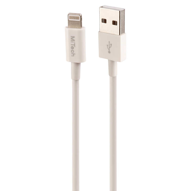 کابل آیفونی فست شارژ Mitech XP-231 2.1A 1m