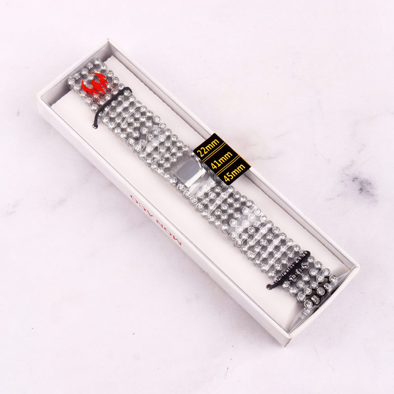 بند Monaco اپل واچ 22/41/45mm نگین دار
