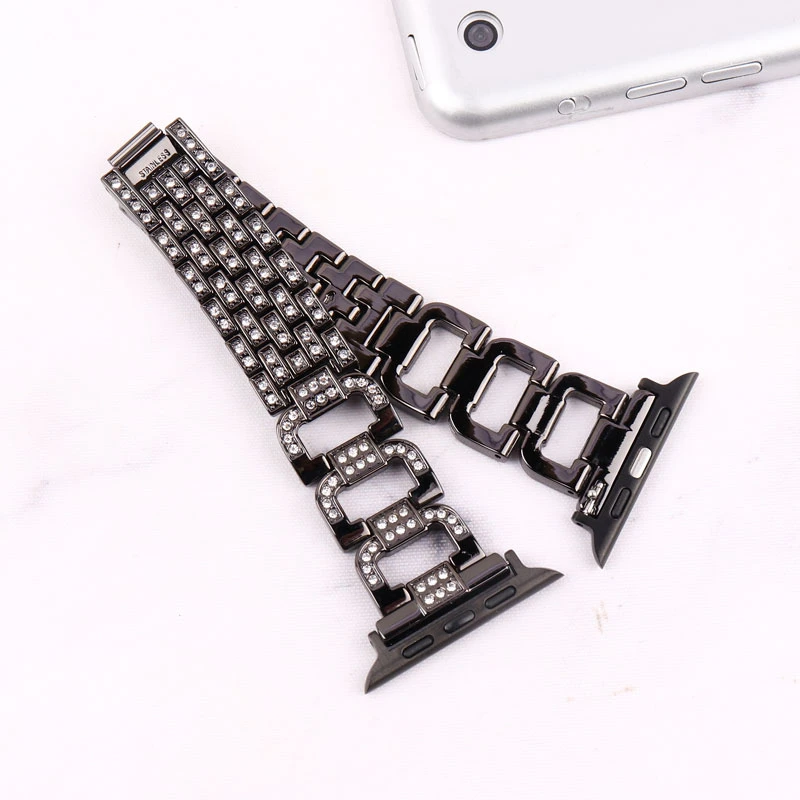 بند Monaco اپل واچ 22/41/45mm کد 13 مشکی