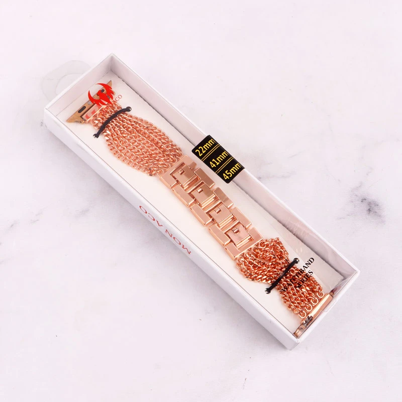 بند کارتیر Monaco ریز زنجیر 22/41/45mm