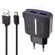 شارژر دیواری 12 وات نیتو NT-TC022 2.4A + کابل میکرو یو اس بی