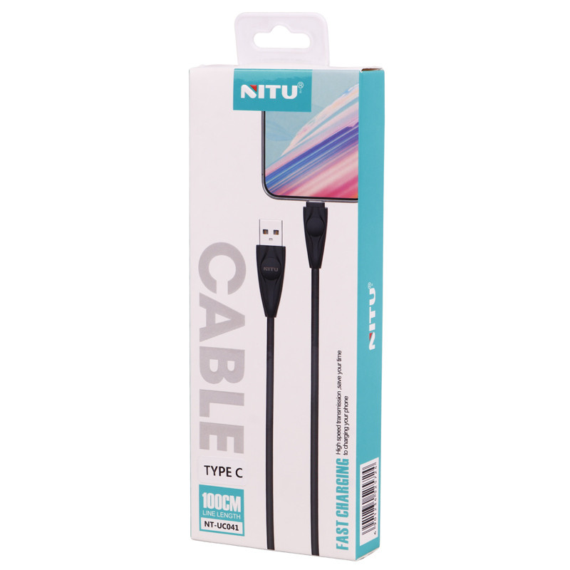 کابل تایپ سی فست شارژ Nitu NT-UC041 2.4A 1m