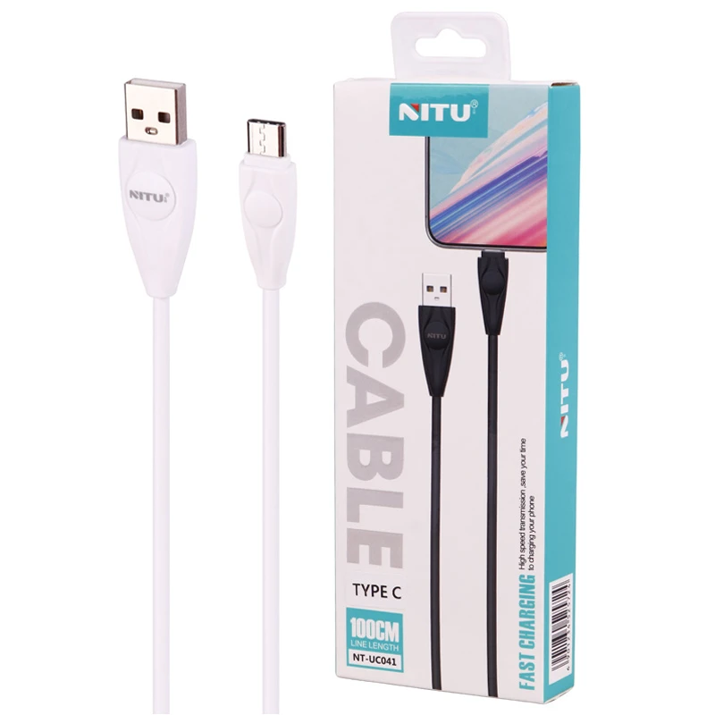 کابل تایپ سی فست شارژ 2.4 آمپر نیتو NT-UC041 طول 1 متر