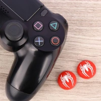 روکش آنالوگ دسته بازی Play Station/XBOX طرح Spider Man قرمز کد 2