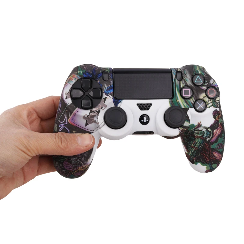 روکش دسته بازی PS4 طرح دختر و زامبی