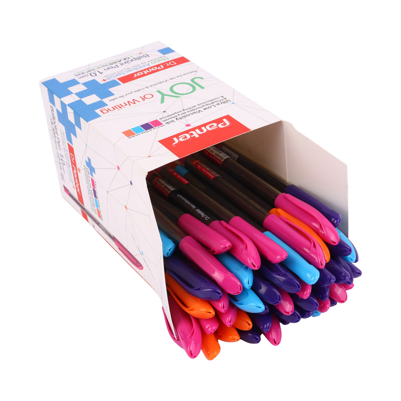 خودکار پنتر رنگی 1 میلی متر DP-105 بسته 50 عددی