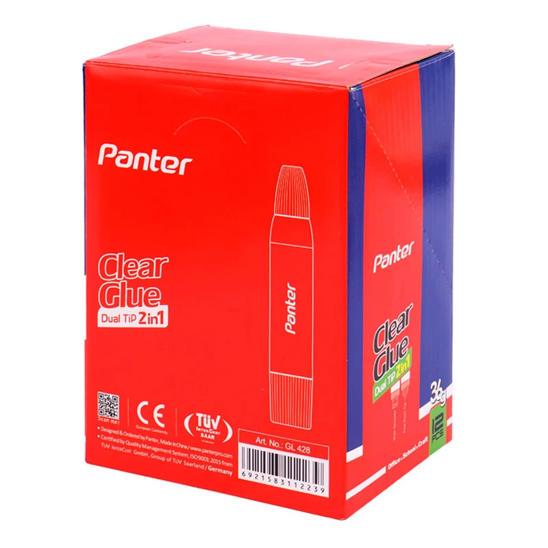 چسب همه کاره Panter GL 428 36gr بسته 12 عددی