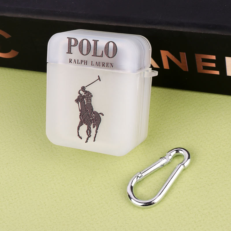 محافظ  AirPods 1 / 2 Pc طرح Polo