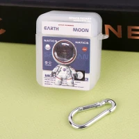 محافظ  AirPods 1 / 2 Pc طرح Space Ticket