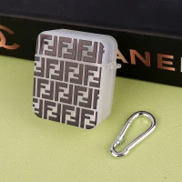 محافظ  AirPods 1 / 2 Pc طرح Fendi