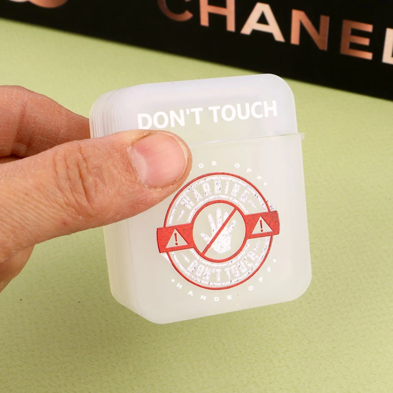 محافظ AirPods 1 / 2 Pc طرح Dont Touch
