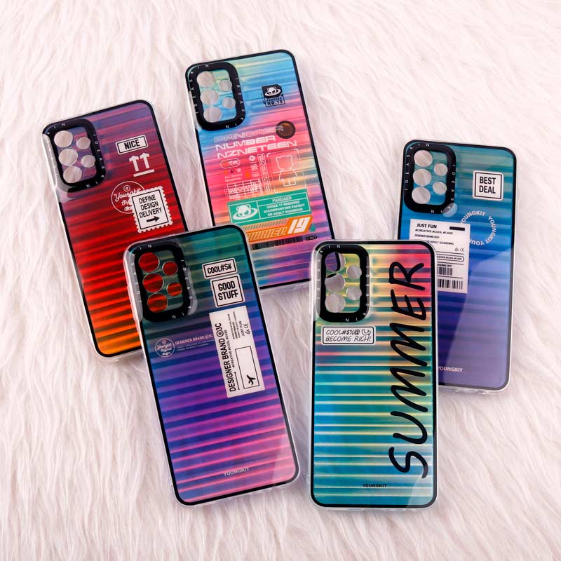 قاب هولوگرامی Idea Skin Youngkit سامسونگ Galaxy A53 5G محافظ لنزدار