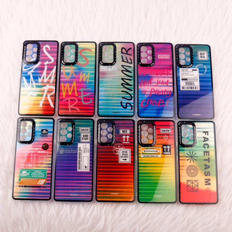 قاب هولوگرامی Idea Skin Youngkit سامسونگ Galaxy A53 5G محافظ لنزدار