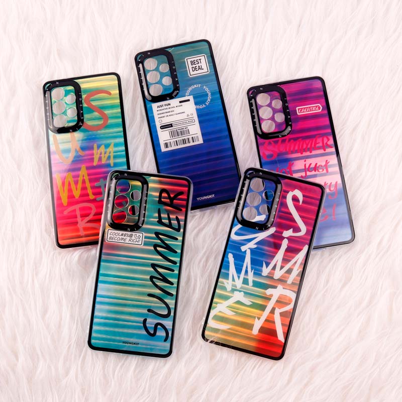 قاب Idea Skin Youngkit محافظ لنزدار هولوگرامی Samsung Galaxy A53 5G