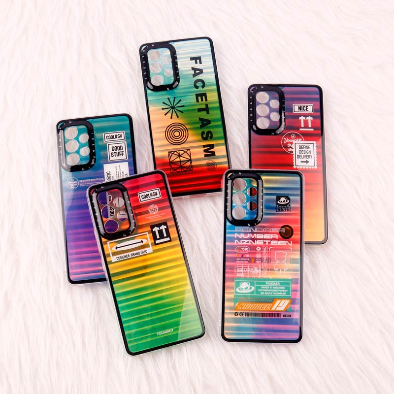 قاب هولوگرامی Idea Skin Youngkit سامسونگ Galaxy A53 5G محافظ لنزدار
