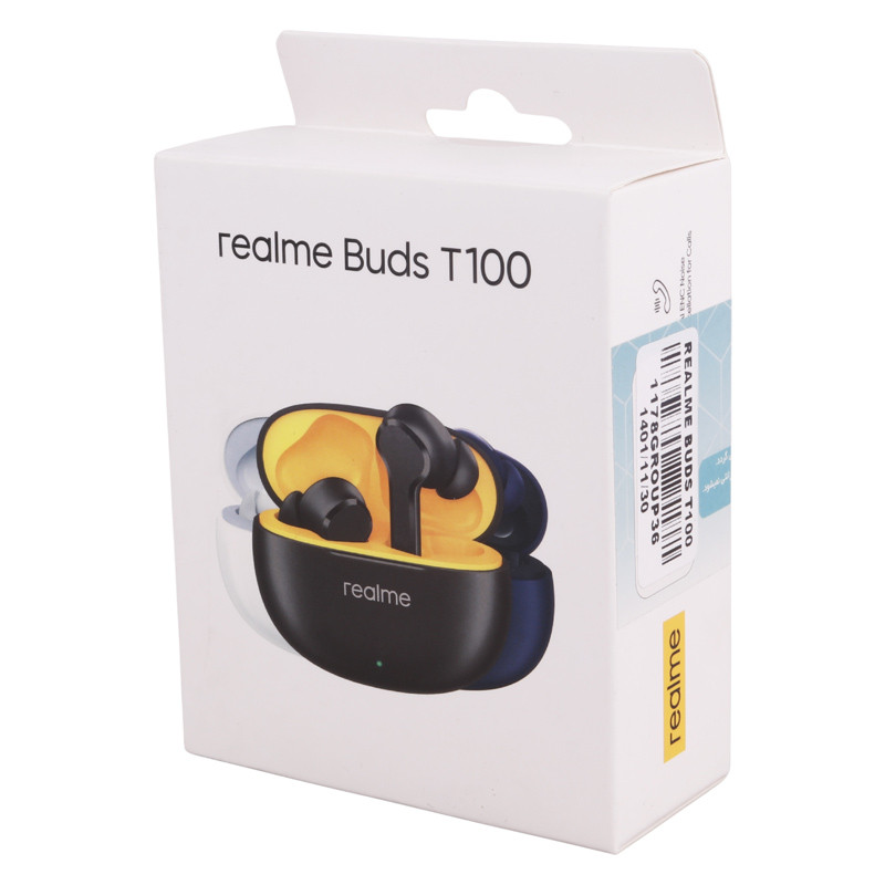 هندزفری بلوتوث دوتایی Realme Buds T100 RMA2109 TWS