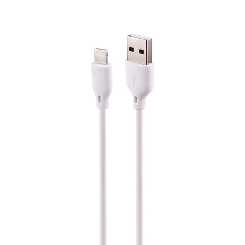 شارژر دیواری فست شارژ Recci RCK-01EL 2.1A 10.5W + کابل آیفونی