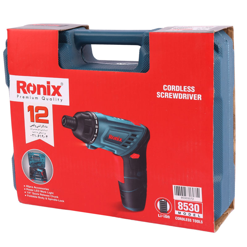 پیچ گوشتی شارژی Ronix 8530