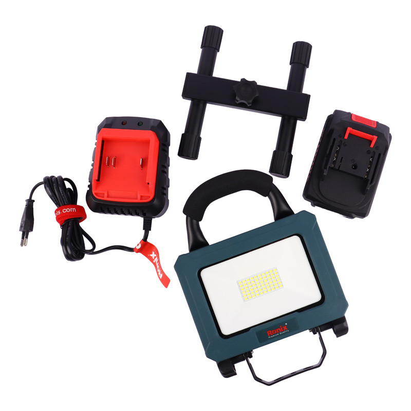 پروژکتور شارژی رونیکس Ronix 8607 LED IP20 30W