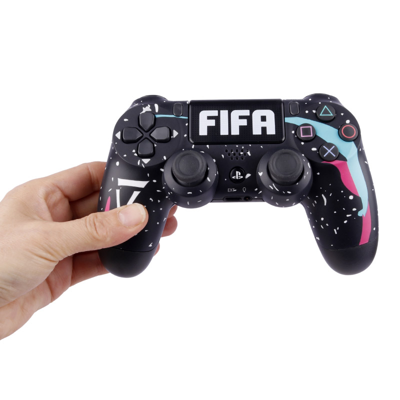 دسته بازی بی سیم SONY PlayStation 4 DualShock 4 High Copy طرح Fifa