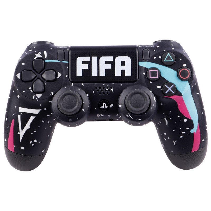 دسته بازی بی سیم SONY PlayStation 4 DualShock 4 High Copy طرح Fifa