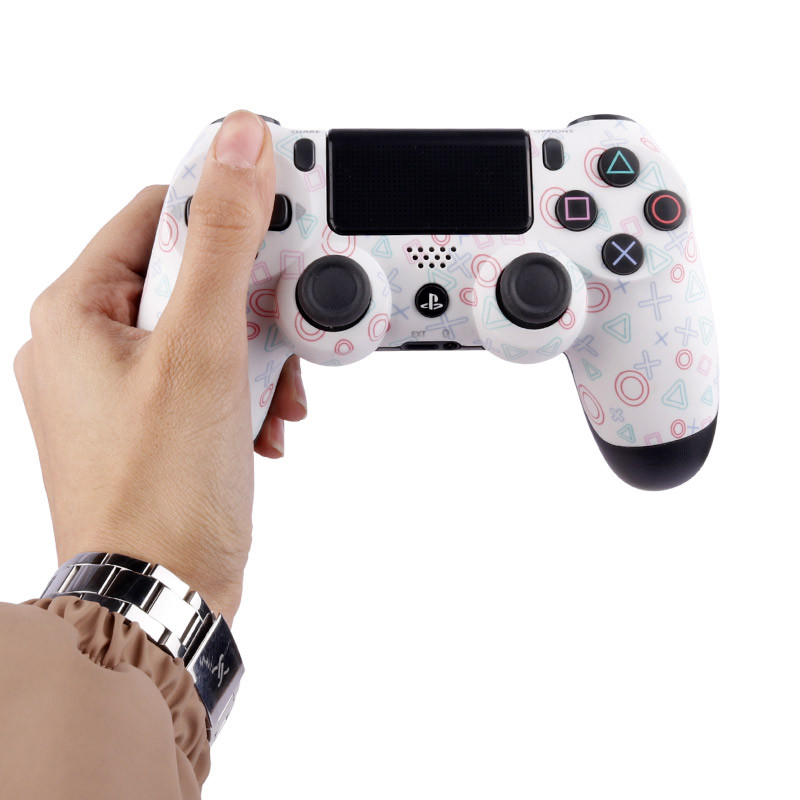 دسته بازی بی سیم SONY PlayStation 4 DualShock 4 High Copy طرح لوگو دسته