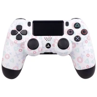 دسته بازی بی سیم SONY PlayStation 4 DualShock 4 High Copy طرح لوگو دسته