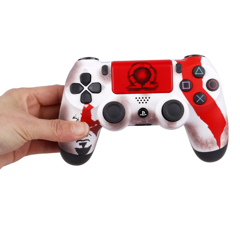 دسته بازی بی سیم SONY PlayStation 4 DualShock 4 High Copy طرح God Of War