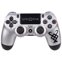 دسته بازی بی سیم SONY PlayStation 4 DualShock 4 High Copy طرح God Of War کد 2