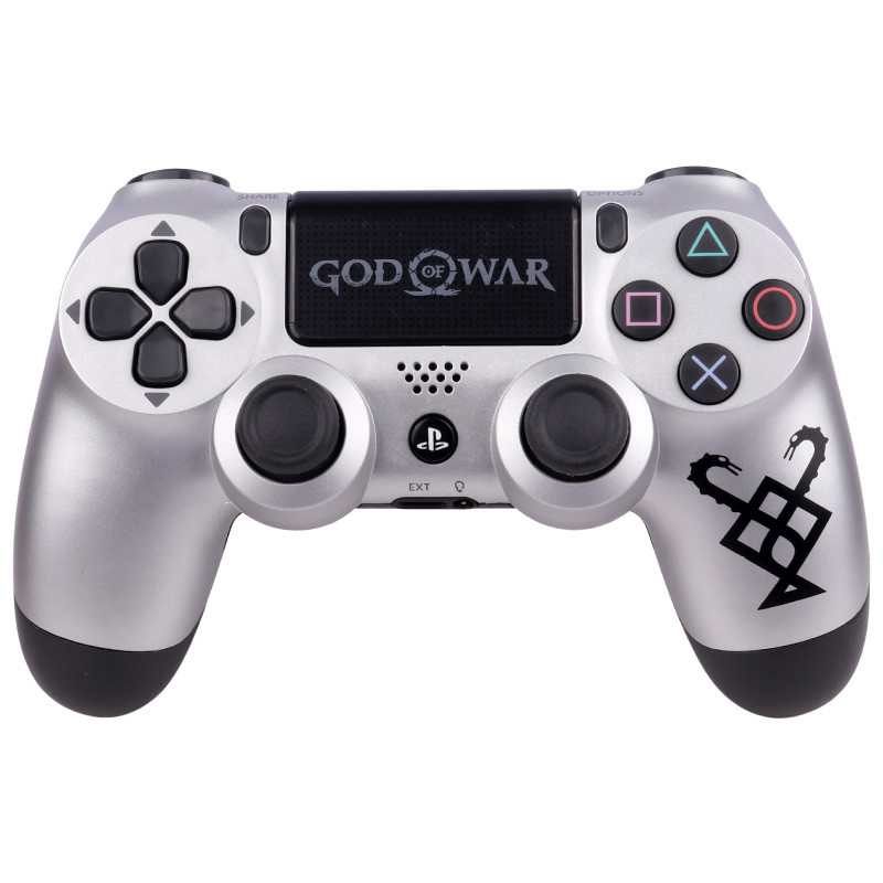 دسته بازی بی سیم SONY PlayStation 4 DualShock 4 High Copy طرح God Of War کد 2