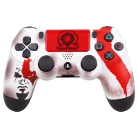 دسته بازی بی سیم SONY PlayStation 4 DualShock 4 High Copy طرح God Of War