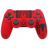 دسته بازی بی سیم SONY PlayStation 4 DualShock 4 High Copy طرح Spider Man