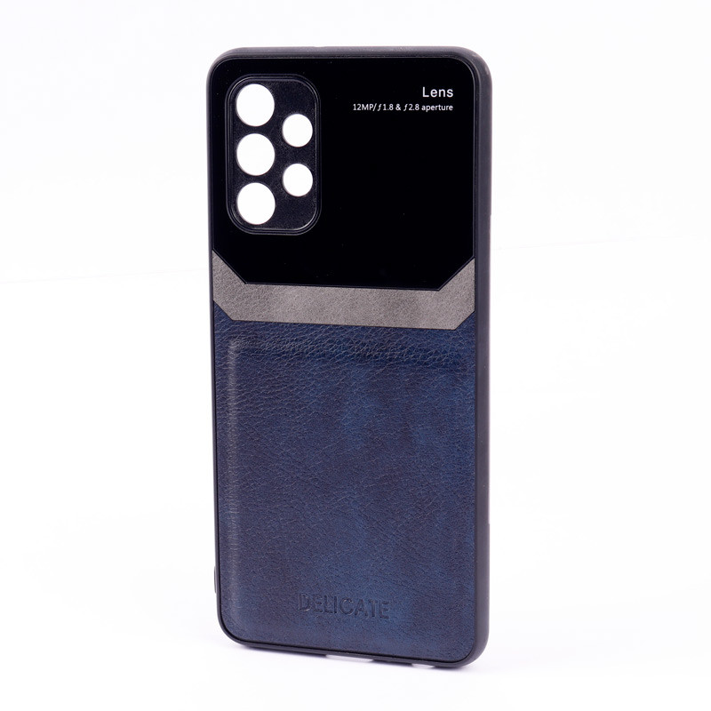 قاب چرمی Delicate سامسونگ Galaxy A32 4G محافظ لنزدار