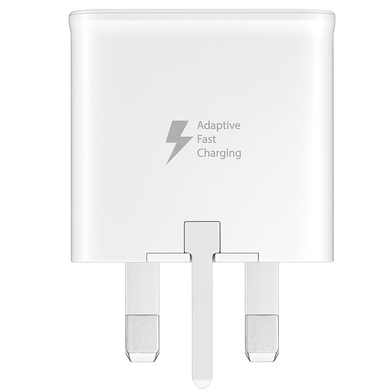 شارژر دیواری فست شارژ Samsung EP-TA20UBECGAE 2A 18W + کابل تایپ سی