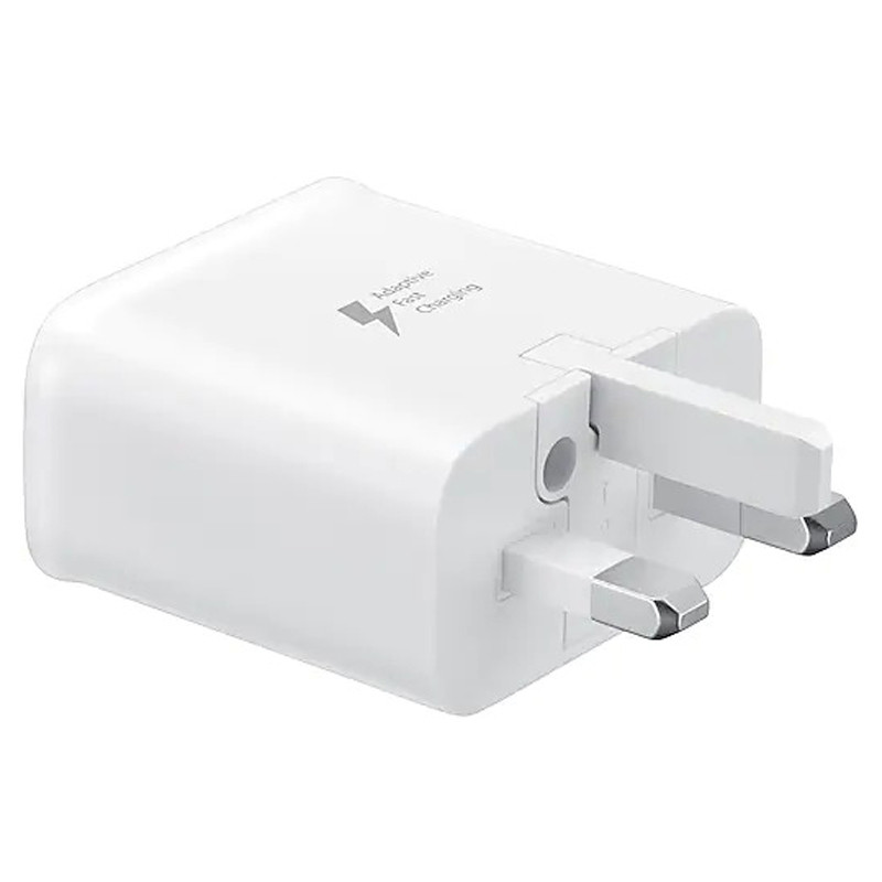 شارژر دیواری فست شارژ Samsung EP-TA20UBECGAE 2A 18W + کابل تایپ سی