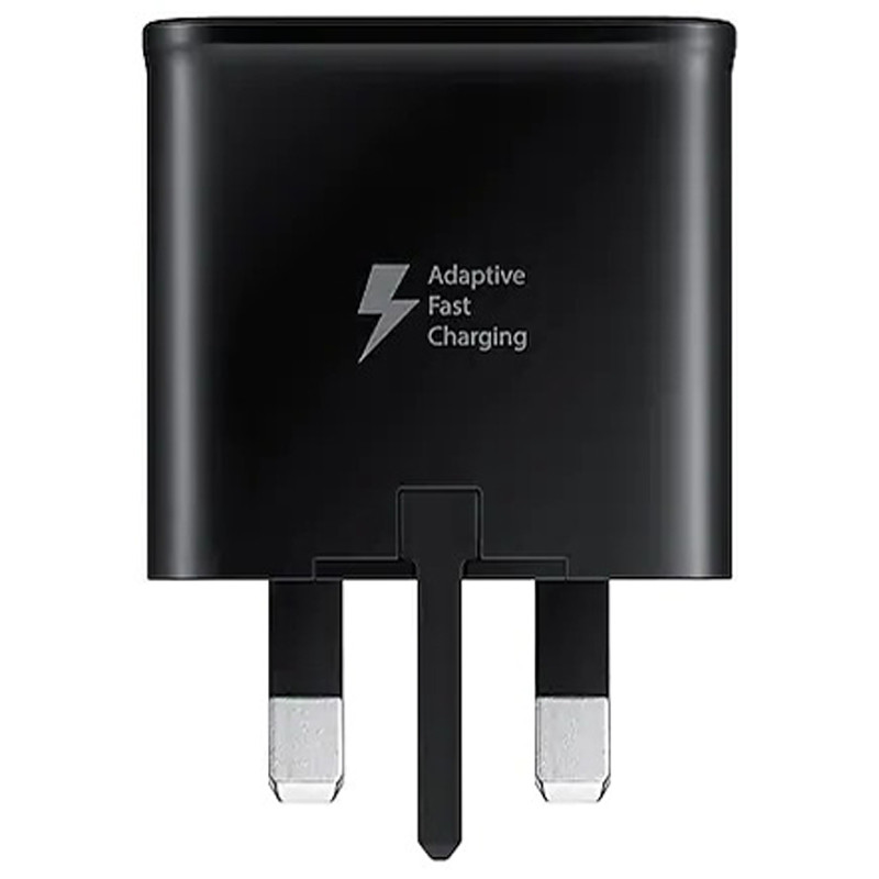 شارژر دیواری فست شارژ Samsung EP-TA20UBECGAE 2A 18W + کابل تایپ سی