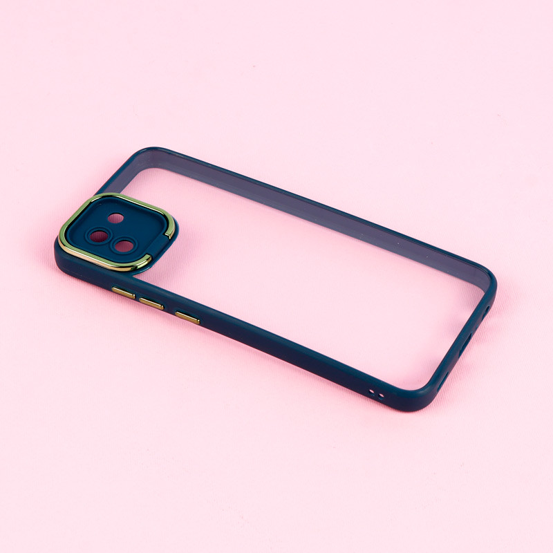 قاب PC سامسونگ Galaxy A03 متال ایرون محافظ لنزدار