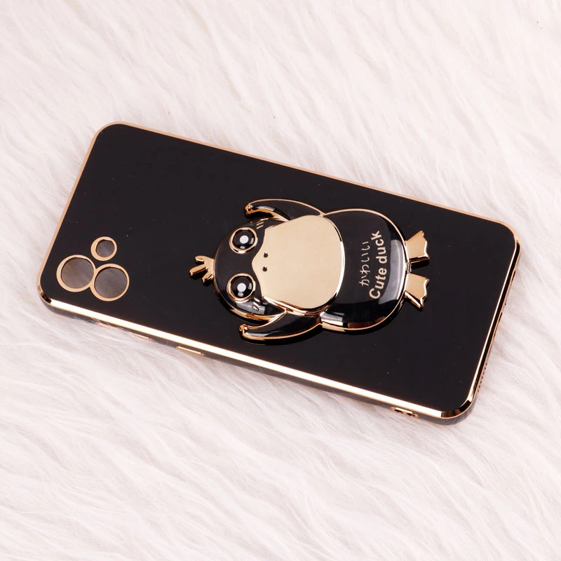 قاب My Case استند Cute Duck محافظ لنزدار Samsung Galaxy A04