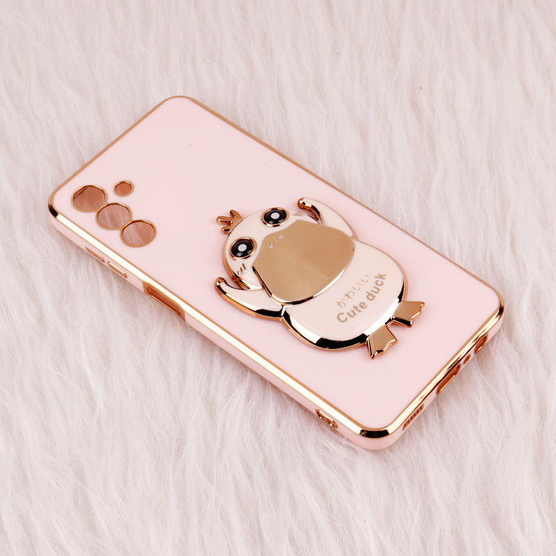 قاب My Case استند Cute Duck محافظ لنزدار Samsung Galaxy A04s