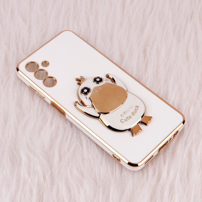 قاب My Case استند Cute Duck محافظ لنزدار Samsung Galaxy A04s