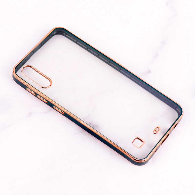 قاب Chrome دور طلایی Samsung Galaxy A10 / M10