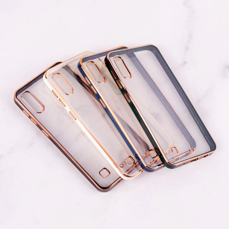 قاب Chrome دور طلایی Samsung Galaxy A10 / M10
